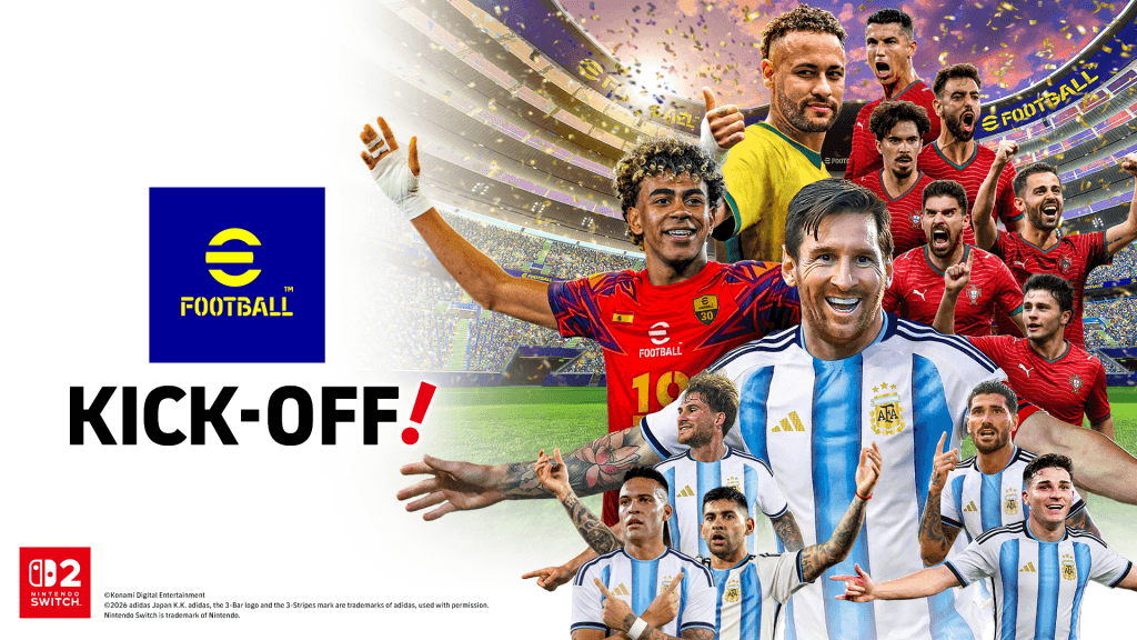 Konami Announces eFootball™ Kick-Off! for Nintendo Switch™ 2 with Exclusive Game Modes and Roberto Carlos Bonus